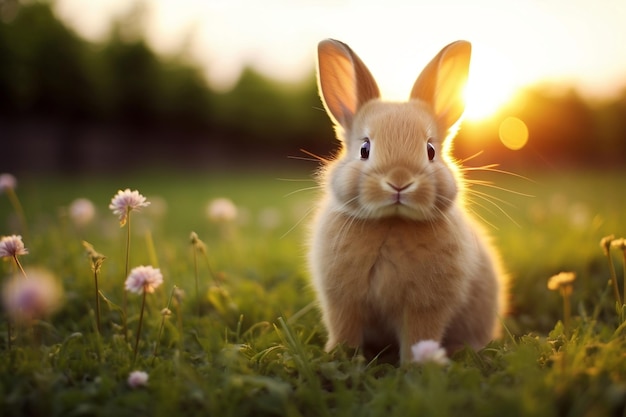 Adorable Bunny generatywna sztuczna inteligencja