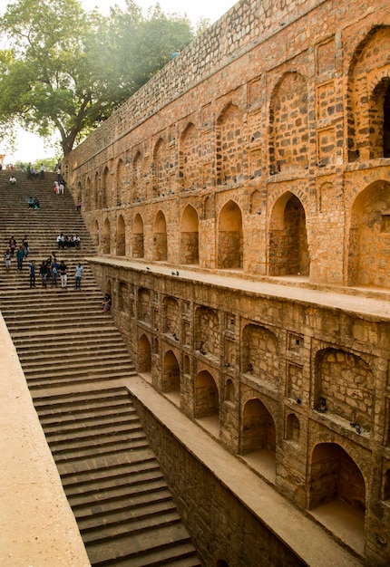 Adrasen Ki Baoli Well w New Delhi Indie