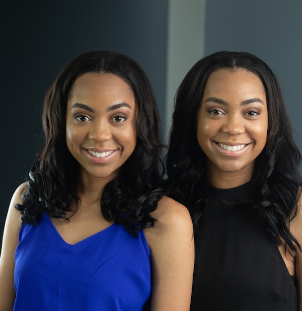 Afroamerykańskie bliźnięta jednojajowe