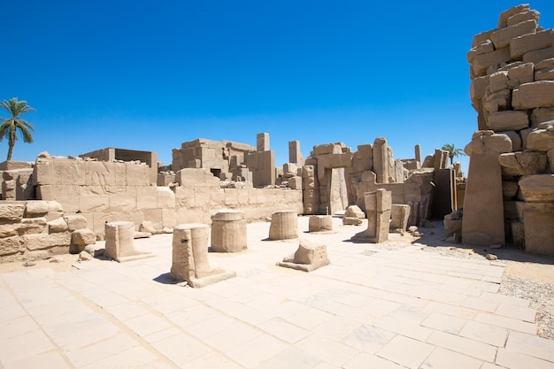 Afryka Egipt Świątynia Luxor Karnak