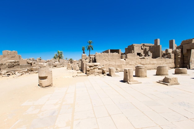 Afryka Egipt Świątynia Luxor Karnak