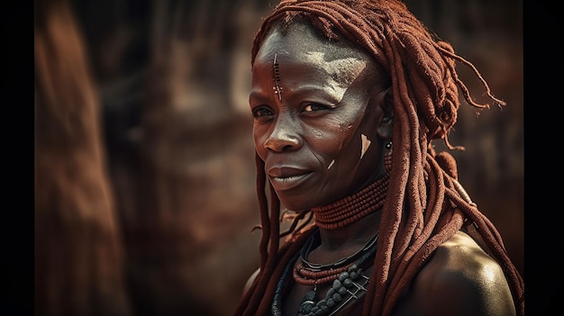 Afrykańskie plemiona Intymne i pełne mocy portrety ukazujące piękno i różnorodność tradycyjnego Cu