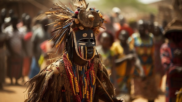 Afrykańskie plemiona Intymne i pełne mocy portrety ukazujące piękno i różnorodność tradycyjnej Cu