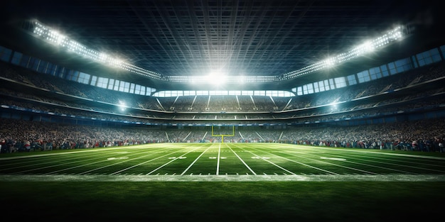 AI Generated AI Generated Stadion rugby do futbolu amerykańskiego