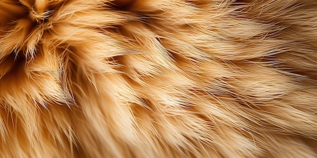 AI Generated AI Generative Fur fluffy texture pattern materiał dekoracyjny tło