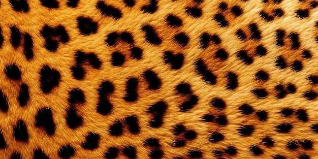 AI Generated AI Generative Skóra leoparda, tekstura futra, dekoracja, tło, ilustracja graficzna
