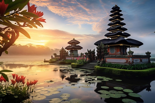 Ai generatywnej Świątyni Wody na Bali
