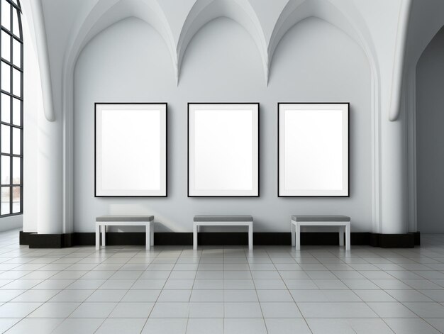 AIDriven Minimalist Wall Art Mockup