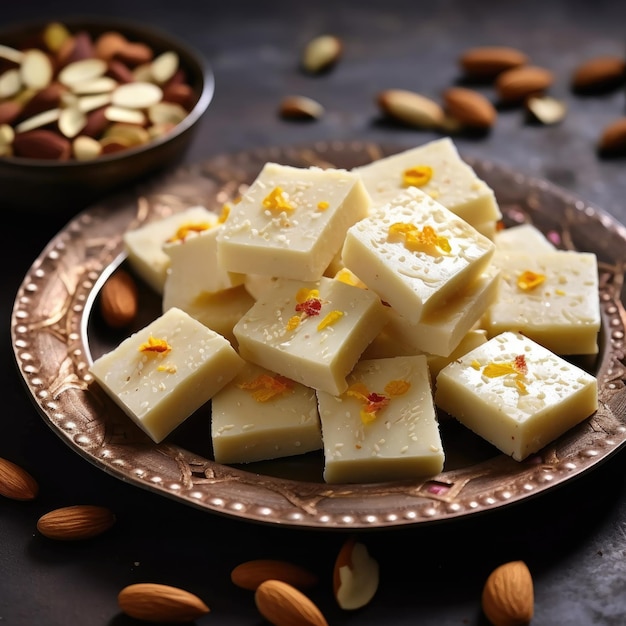 AIGenerated Kaju Katli Sweet