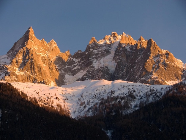 Zdjęcie aiguille de chamonixhaute savoie-france