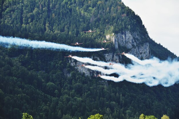 Airshow pc 7 szwajcarskie