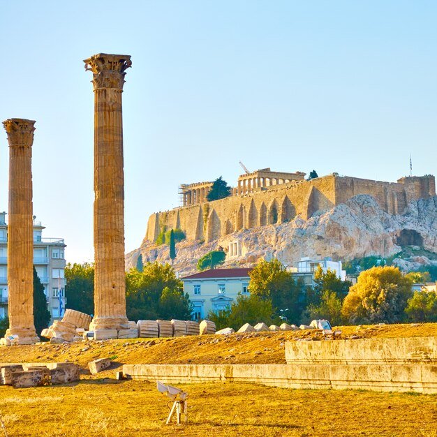 Akropol w Atenach, Grecja