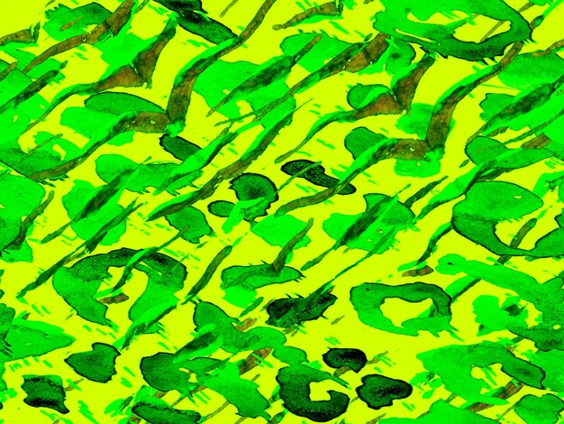 Zdjęcie akwarel camouflage design. abstract safari tile. geometric animal texture. green and aqua menthe zebra skin print. animal camouflage background. african pattern. stripes seamless pattern.