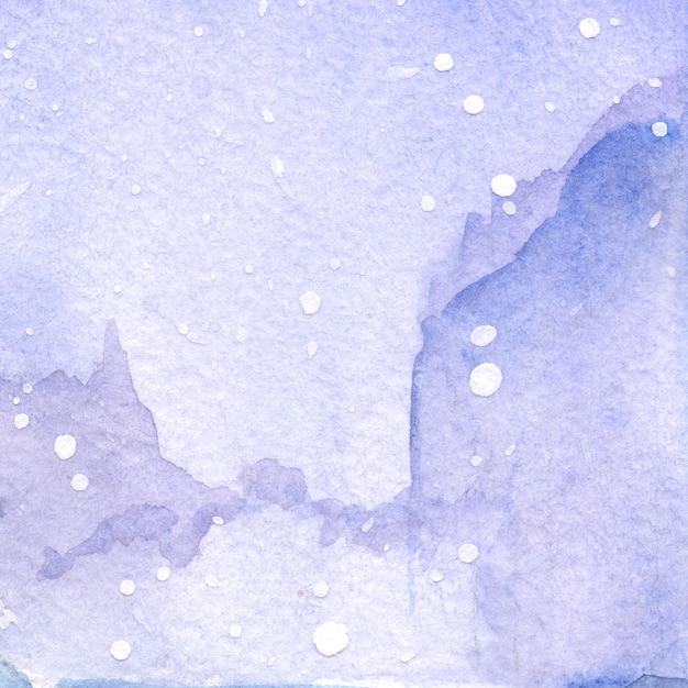 Akwarela fioletowy zima śnieg niebo krajobraz tekstury tła