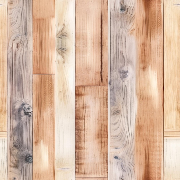 Akwarela kolorowe tło powierzchni drewna generatywne AI