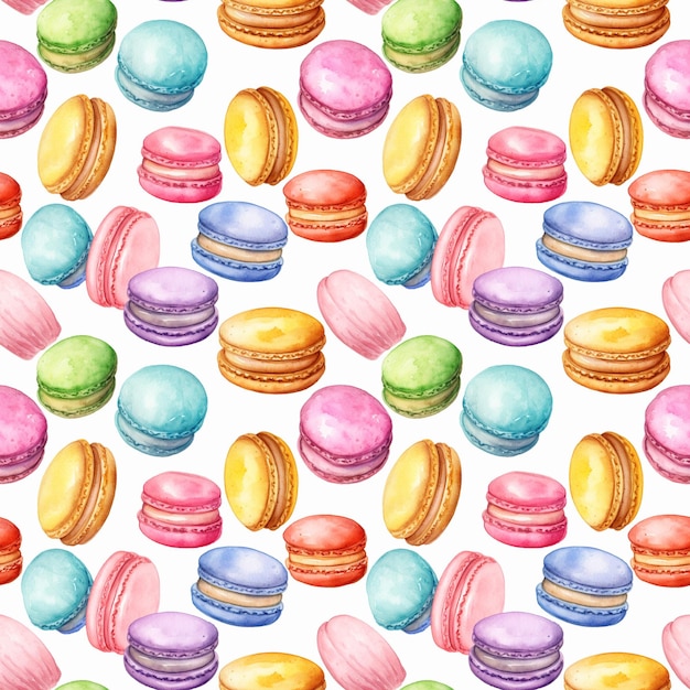 Akwarela Makaronowy Ciasto Bezszwodowe Wzorce Akwarel Makaronowe Ciasteczko Almond Meringue Płytka