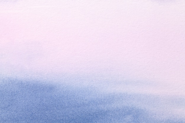 Akwarela na płótnie z liliowym gradientem
