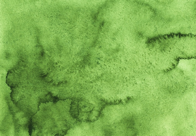 Zdjęcie akwarela zielone tło tekstura. aquarelle brudny zielony kolor tła. stara nakładka akwarela.