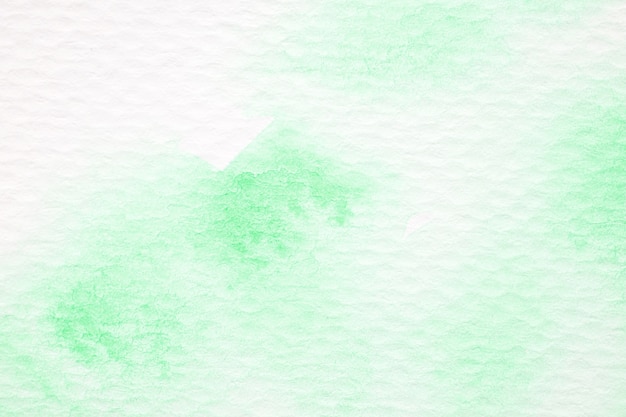 Akwareli tło, sztuka abstrakta zieleni akwareli obraz textured na białego papieru z powrotem