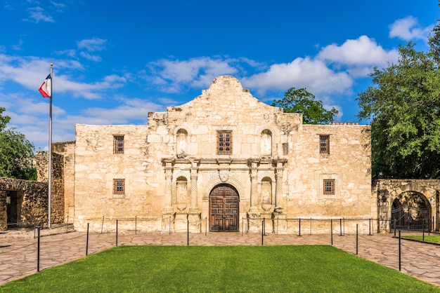 Alamo w San Antonio w Teksasie USA