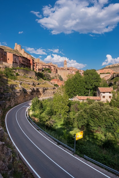 Albarracin, średniowieczna wioska w Teruel, Hiszpania.