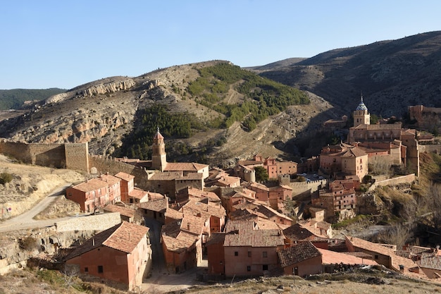 Albarracin Teruel prowincja Aragonia Hiszpania