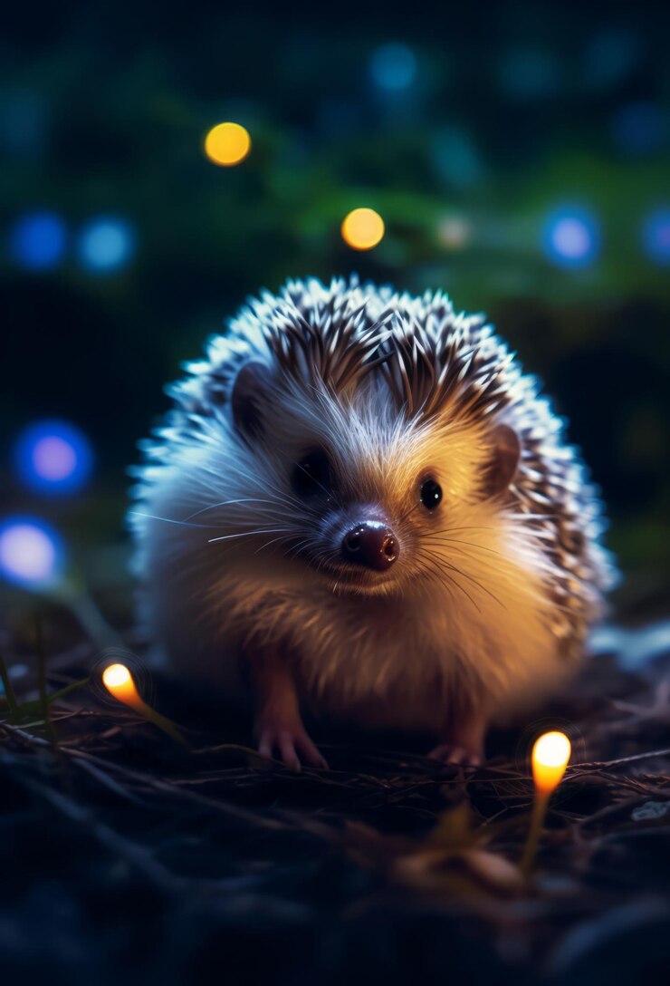 Album ze zdjęciami zwierzaków hedgehogów pełen uroczych chwil dla miłośników zwierząt