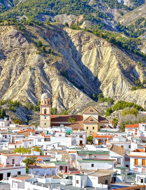 Alcolea, mała wioska w Alpujarra, Almeria