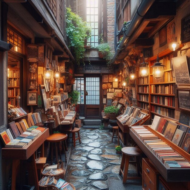 Alley dziwacznej księgarni Podróż przez historię i literaturę