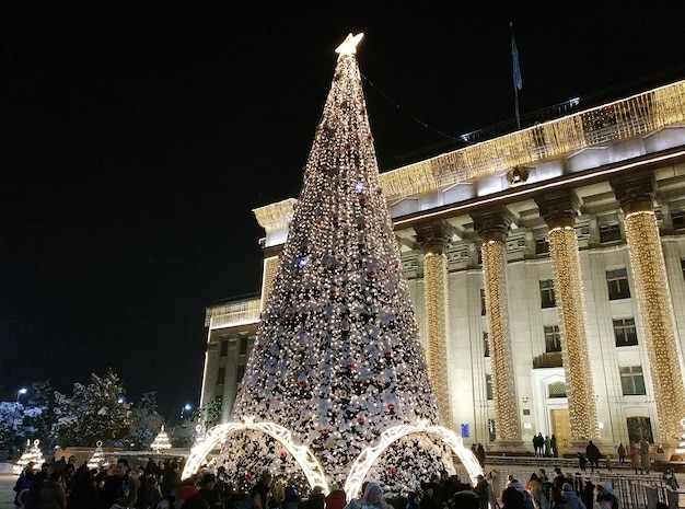 Ałmaty Główna Choinka