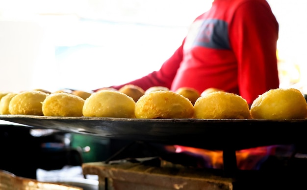 Aloo potato tikki słynne jedzenie uliczne w północnych Indiach