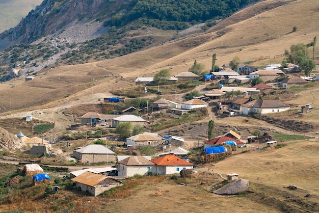 Alpejska Wioska Jek W Azerbejdżanie