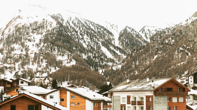 Alpejska Wioska W Alpach