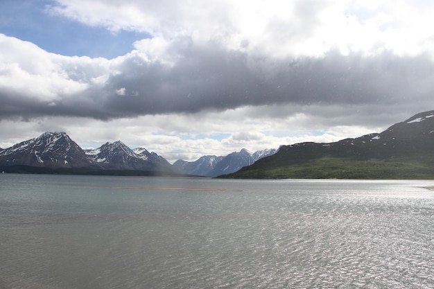 Alpy Lyngenskie Norwegia