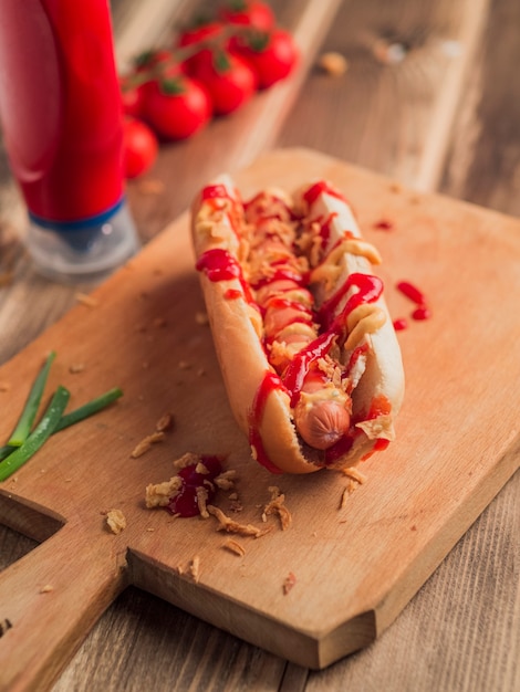 Zdjęcie amerykański hot doga