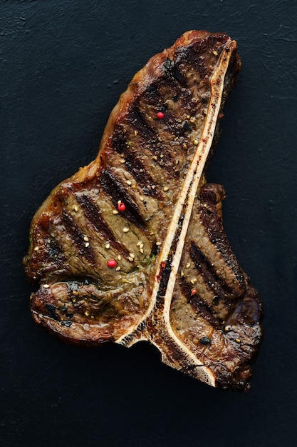 Amerykański kotlet schabowy wysokiej jakości danie mięsne z grilla
