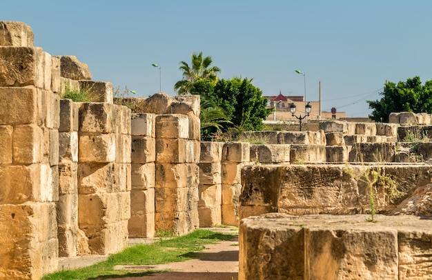 Amfiteatr El Jem, obiekt światowego dziedzictwa UNESCO w Tunezji Afryka Północna