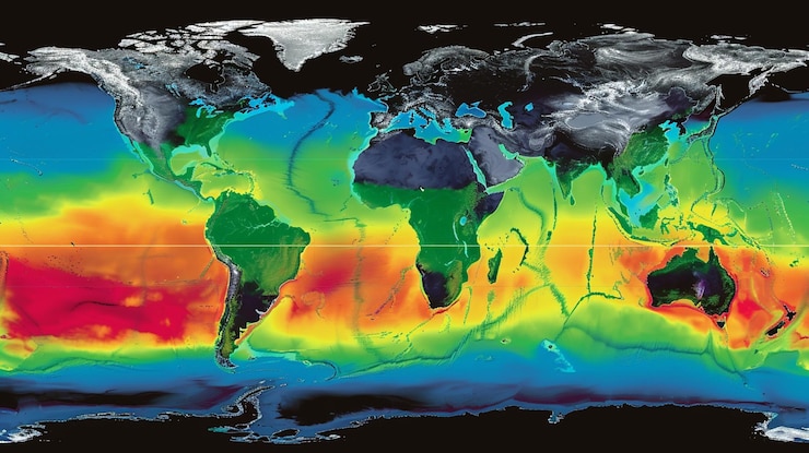 Zdjęcie analiza danych modelowania klimatu