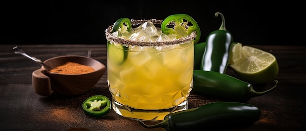 Ananas Jalapeno Margarita Słodko-pikantna margarita