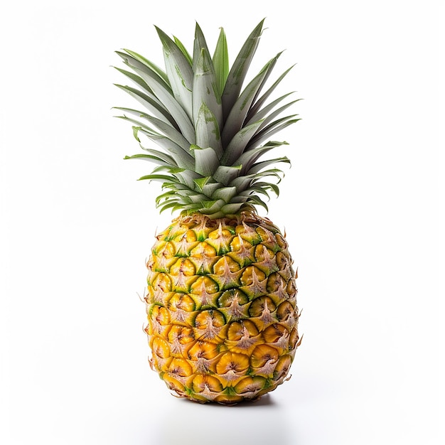 Ananas na Białym Tle