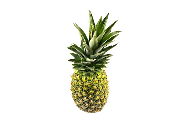 Ananas Na Białym Tle.