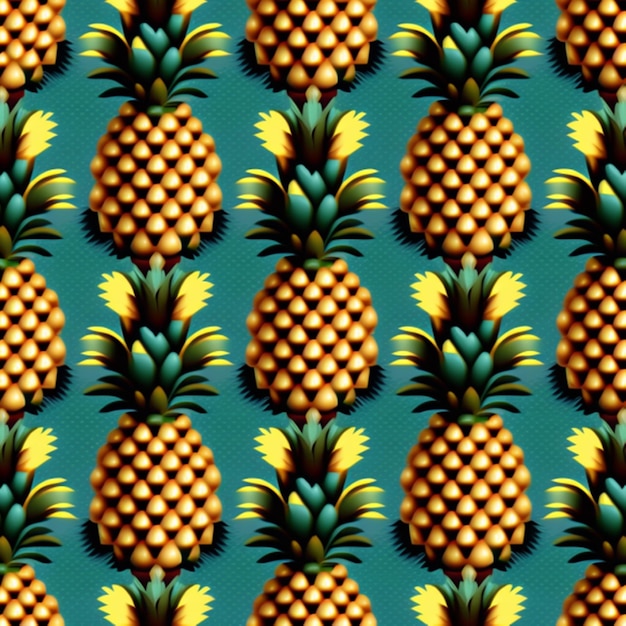 Ananas Wzór