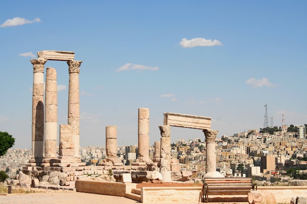 Ancient Jerash, Ruiny grecko-rzymskiego miasta Gera w Jordanii