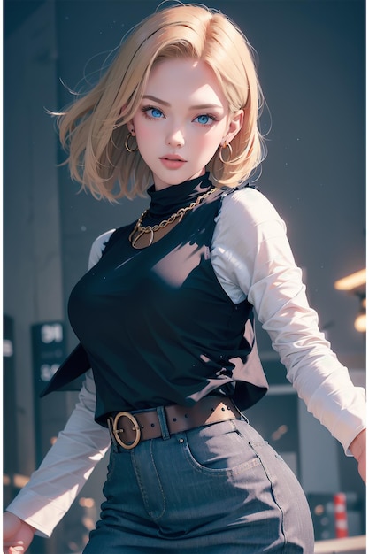 android 18 waifu