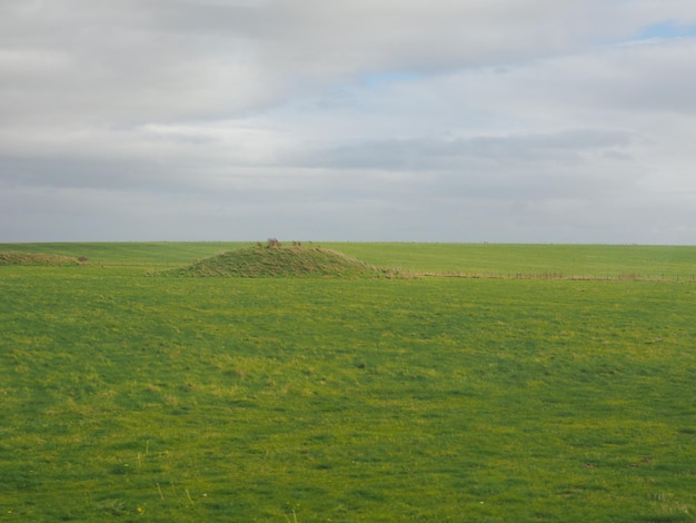 Angielska Panorama Kraju W Salisbury