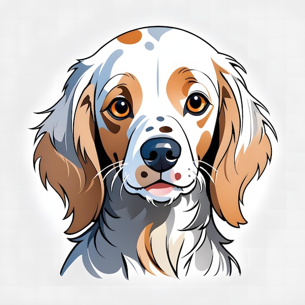 Angielski Setter Clipart