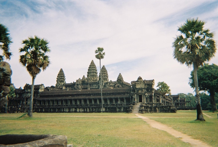 Zdjęcie angkor wat w kambodży