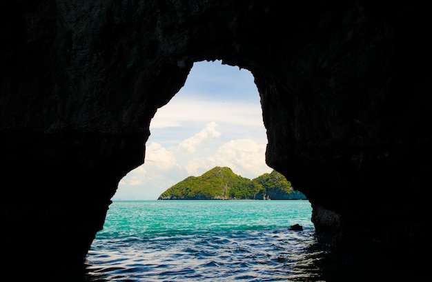 Angthong krajowy morski park, koh Samui, Suratthani, Tajlandia