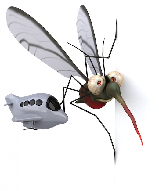 Zdjęcie animacja komara