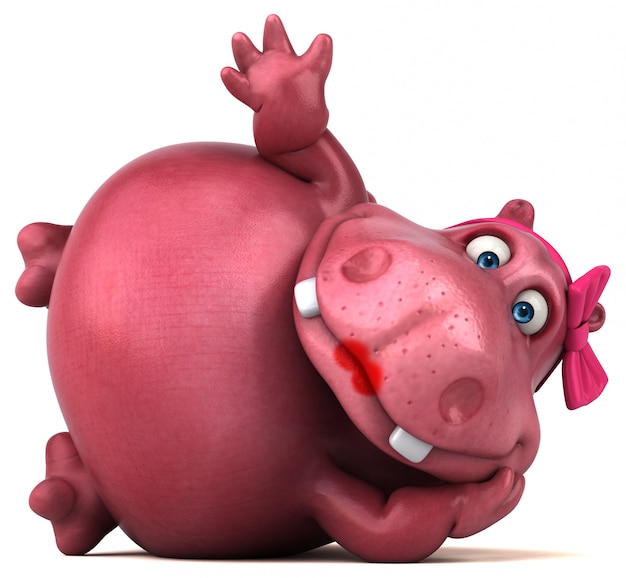 Animacja Pink Hippo